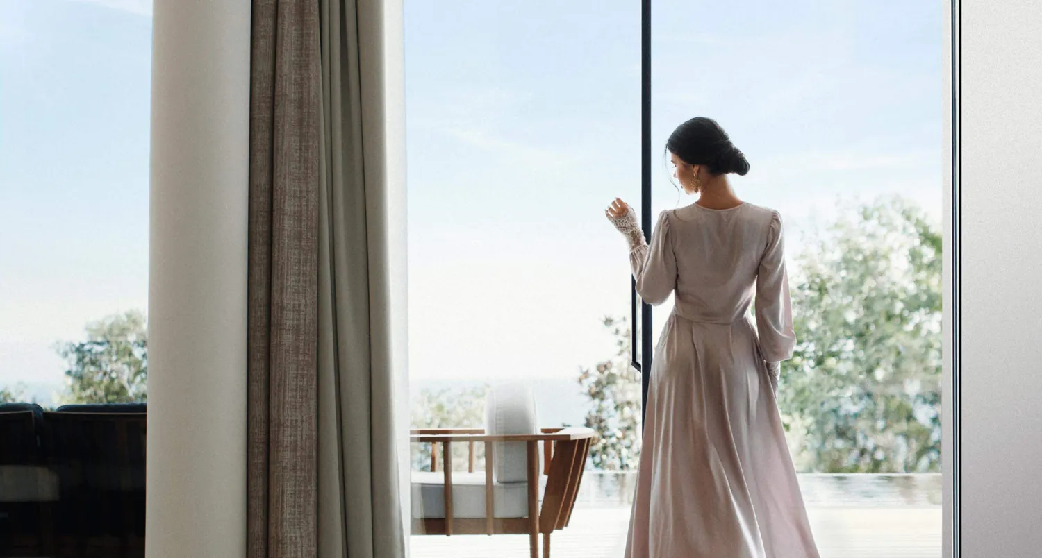 Window view, representational image