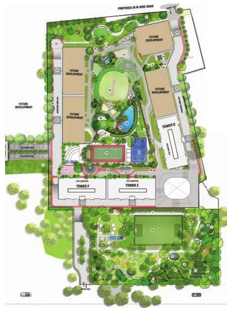 Master layout plan